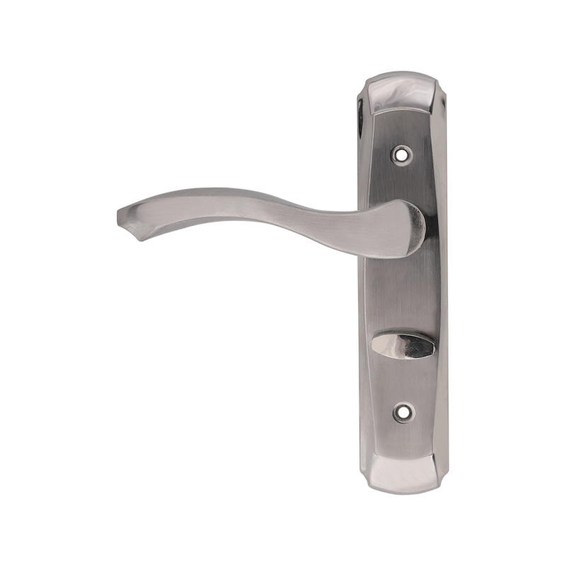 Stainless Steel Keyless Bathroom Door Lock Handle