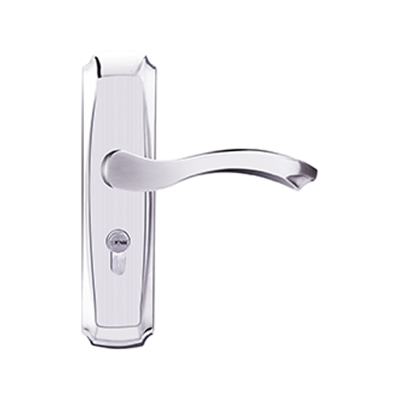 Simplicity Indoor Stainless Steel Wood Door Handle Lock