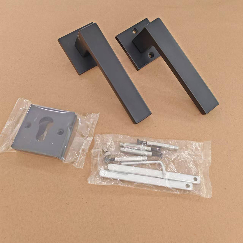 JM106 Lever Handles Lockset With  Latch Tubular Locks For Fire Rated Doors