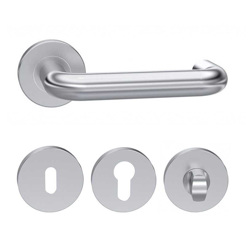 JM102 Lever Handles Lockset With  Latch Tubular Locks For Fire Rated Doors