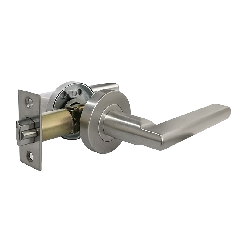 JM105 Lever Handles Lockset With  Latch Tubular Locks For Fire Rated Doors